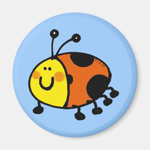 Spotty ladybug magneet