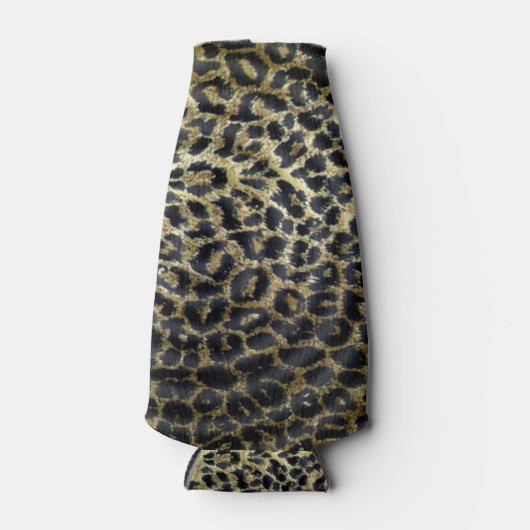 Spotty Leopard Pattern Flesjeskoeler (Voorkant)