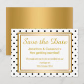 SPOTTY LUXE GOLD BOTANICAL BEWART DE DATUM (Voorkant / Achterkant)