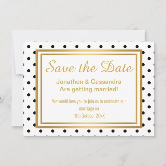 SPOTTY LUXE GOLD BOTANICAL BEWART DE DATUM (Voorkant)