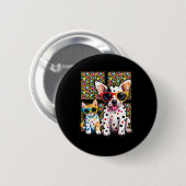 Spotty Schattigee Baby Dot Day Cat Lover Ronde Button 5,7 Cm (Voorkant /achterkant)