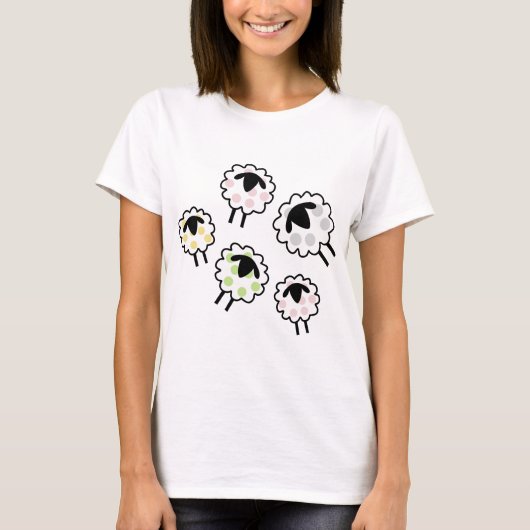 Spotty Sheep T-shirt (Voorkant)