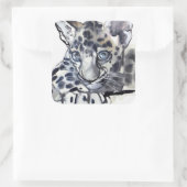 Spotty Vierkante Sticker (Tas)