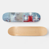 Spotty's kerstskateboard persoonlijk skateboard (Horizontaal)