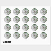 Spotvogel Ronde Stickers (Vel)