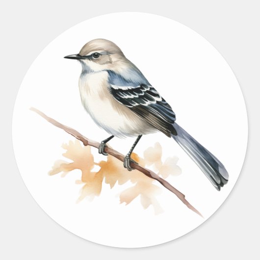 Spotvogel Songbird Stickers (Voorkant)
