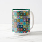 Spotz-Mok Tweekleurige Koffiemok (Voorkant rechts)