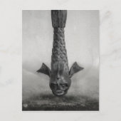 Spout visregen in Savannah, Ga. Briefkaart (Voorkant)