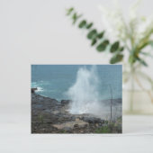 Spouting Horn Postcard Briefkaart (Staand voorkant)