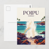 Spouting Horn USA Briefkaart (Voorkant / Achterkant)