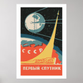 Spoutnik CCCP Poster (Voorkant)