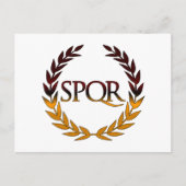 SPQR BRIEFKAART (Voorkant)