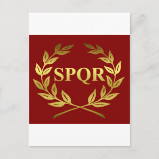 SPQR BRIEFKAART