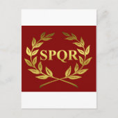 SPQR BRIEFKAART (Voorkant)