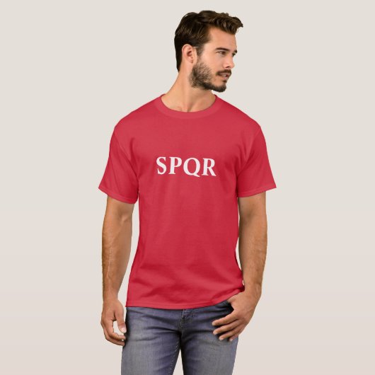 SPQR CAMISIA T-SHIRT (Voorkant volledig)