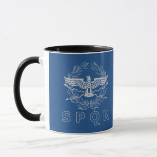 SPQR de Roman Empire Emblem Mok
