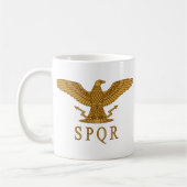 SPQR Eagle Gold-Mok Koffiemok (Links)