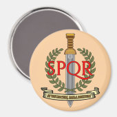  SPQR Gladius - Senatus Populusque Romanus  Magneet (Voorkant / Achterkant)