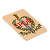  SPQR Gladius - Senatus Populusque Romanus  Magneet (Rechterzijde)