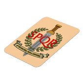  SPQR Gladius - Senatus Populusque Romanus  Magneet (Linkerzijde)