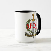 SPQR Gladius - Senatus Populusque Romanus Mok (Voorkant rechts)