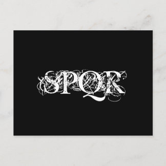 "SPQR Gothic Briefkaart" Briefkaart