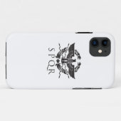 spqr hemblem.ai Case-Mate iPhone case (Achterkant (horizontaal))