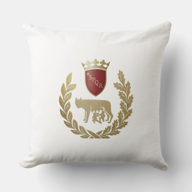 +SPQR Kussen Voor Rome  (Voorkant)
