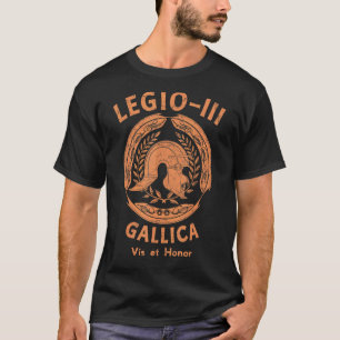 SPQR Legio 3 Gallica Roman Legionary T-shirt