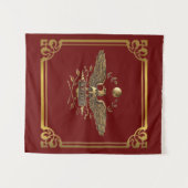 SPQR Roman Crest Wandkleed (Voorkant (horizontaal))