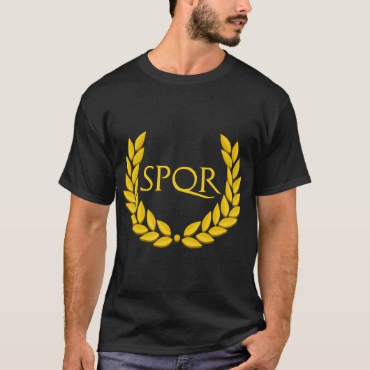 Spqr Roman Empire T-shirt (Voorkant)