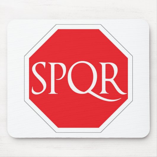 SPQR Roman Road Muismat (Voorkant)