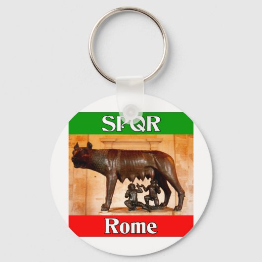 SPQR Rome Sleutelhanger (Voorkant)