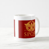 SPQR Romeinse Rijk Adelaar Mok (Voorkant rechts)