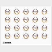 SPQR RONDE STICKER (Vel)