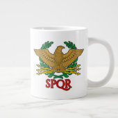 SPQR - Senatus Populusque Romanus Grote Koffiekop (Rechts)