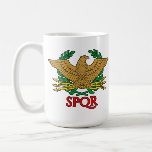 SPQR - Senatus Populusque Romanus Koffiemok (Links)