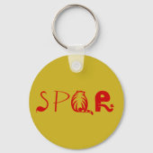 "SPQR"-Sleutelhanger Sleutelhanger (Voorkant)