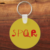 "SPQR"-Sleutelhanger Sleutelhanger (Voorkant)