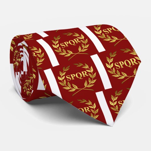 SPQR STROPDAS (Opgerold)