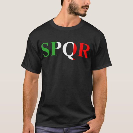 spqr t-shirt (Voorkant)