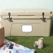 spraak-doos-rechthoek-vorm-bericht sticker (Koeler)