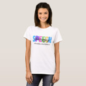 Spraak etiwanda t-shirt (Voorkant volledig)