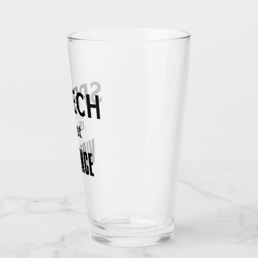 Spraak is geen geweld glas (Links)