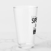 Spraak is geen geweld glas (Rechts)