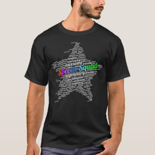 Spraak SQUAD Patholoog-anatoom Leraar Adviseur Oud T-shirt