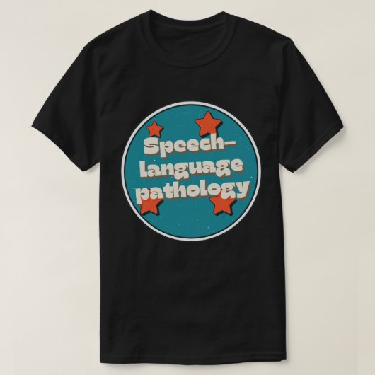 Spraak-taalpathologie T-shirt (Design voorkant)