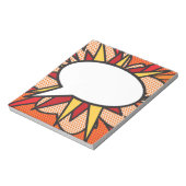 Spraakballon Pret Retro Stripboek Notitieblok (Linkerzijde)