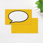 Spraakballon Pret Retro Stripboek Visitekaartjes (Bureau)