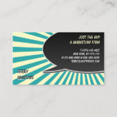 Spraakbubbelbarst Visitekaartje (Voorkant)